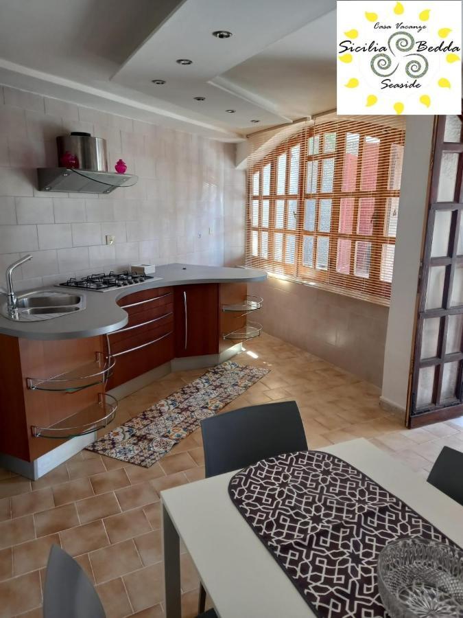 산타플라비아 Casa Vacanze Sicilia Bedda Seaside 아파트 호텔 외부 사진