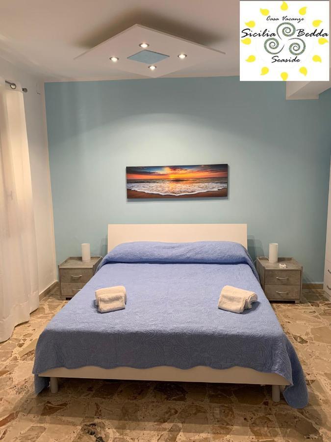 산타플라비아 Casa Vacanze Sicilia Bedda Seaside 아파트 호텔 외부 사진