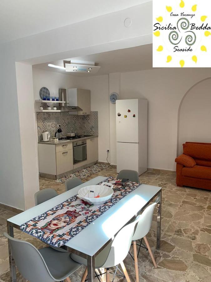 산타플라비아 Casa Vacanze Sicilia Bedda Seaside 아파트 호텔 외부 사진